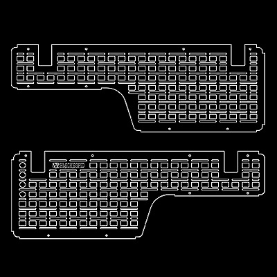 Панели МОЛЛЕ в кузов JAC T9 BLACKASPID